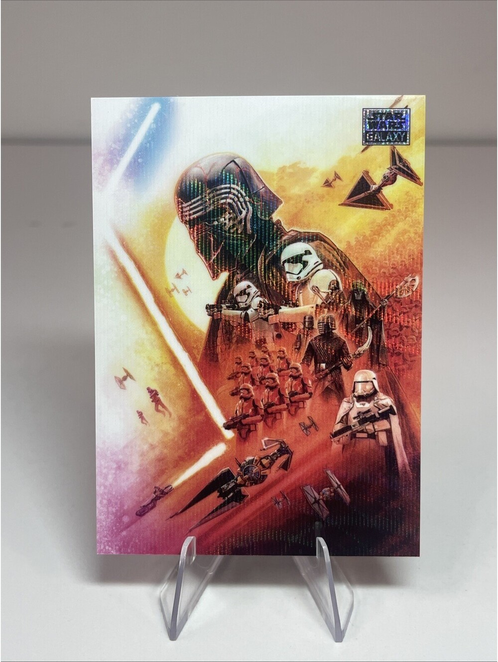 2025 Topps Chrome Star Wars Galaxy The First Order Wave Refractor /99